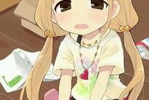 吃瓜少女萌图片动漫